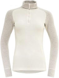 Devold Duo Active Merino 205 Zip Neck - Raw White - Women's Thermo Shirt