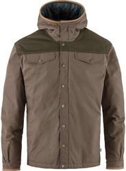 Fjällräven Greenland No. 1 Down Jacket - Suede Brown/Dark Olive - Men's Winter Jacket