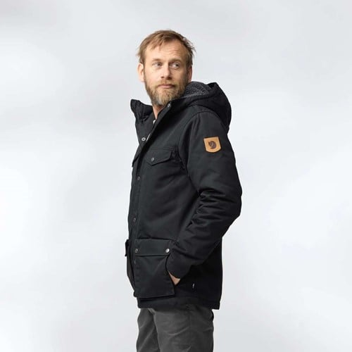 新作 Black - M Jacket Winter Greenland Fjällräven - uw S ジャケット・アウター
