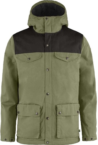 Fjällräven Greenland Winter Jacket M - Green/Dark Grey - XL