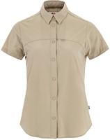Fjällräven High Coast Lite Shirt Short Sleeve W - Fossil - S
