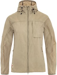 Fjällräven High Coast Wind Jacket - Fossil - Women's Windbreaker