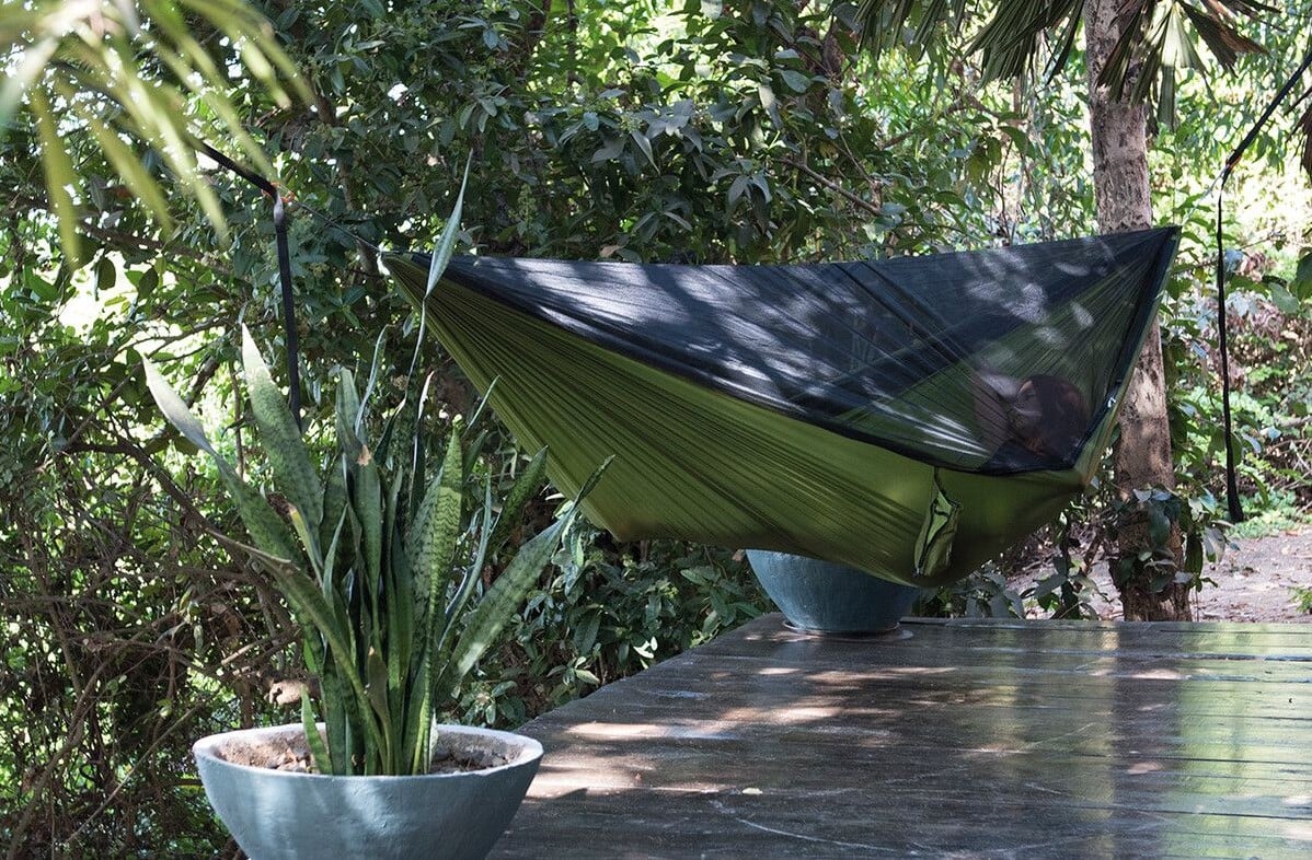 Cocoon Ultralight Mosquito Net Hammock - Olive Green