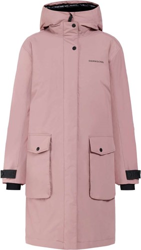 Didriksons Ilsa Parka W - Faded Wine - 36