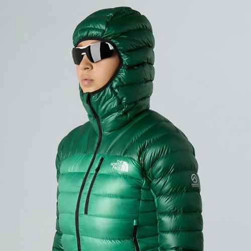 The North Face W's Summit Breithorn Hoodie - Nebula Green/Evergreen
