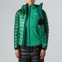 The North Face W's Summit Breithorn Hoodie - Nebula Green/Evergreen