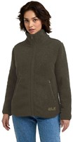 Jack Wolfskin High Curl Jacket W - Obsidian Moss