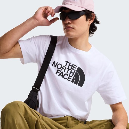 The North Face M's Evolution Half Dome Regular Short Sleeve - TNF White/TNF Black