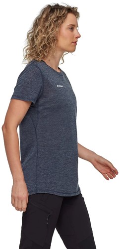 Mammut Tree Wool FL T-Shirt W - Marine Melange