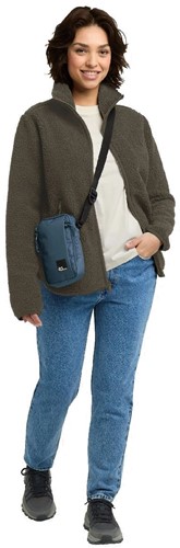 Jack Wolfskin High Curl Jacket W - Obsidian Moss