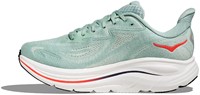 Hoka M Clifton 10 - Sage/Neon Flame