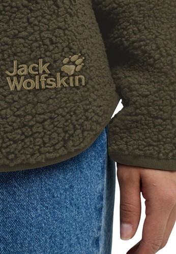 Jack Wolfskin High Curl Jacket W - Obsidian Moss