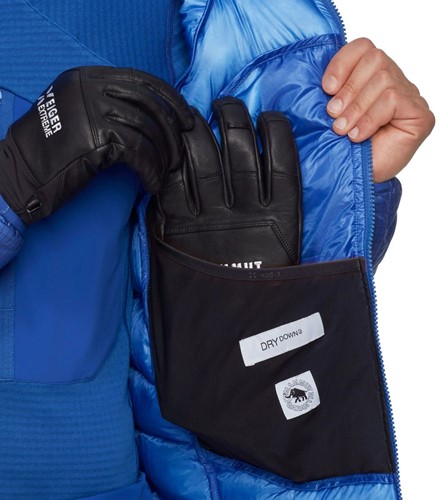 Mammut Eiger Nordwand Light Down IN Hooded Jacket M - Eiger Blue