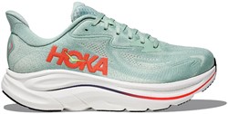 Hoka Clifton 10 - Sage/Neon Flame - Hardloopschoenen Heren