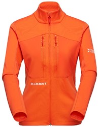 Mammut Eiger Nordwand Advanced ML Jacket - Eiger Orange - Fleecejas Dames