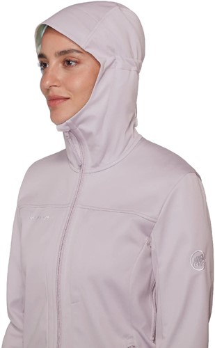 Mammut Ultimate VIII SO Hooded Jacket W - Alpine Calamint