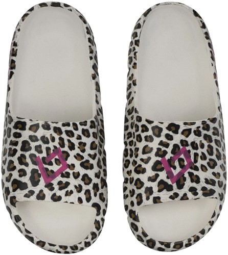 Brabo Shoe Tribute + Slides - Leopard Pink