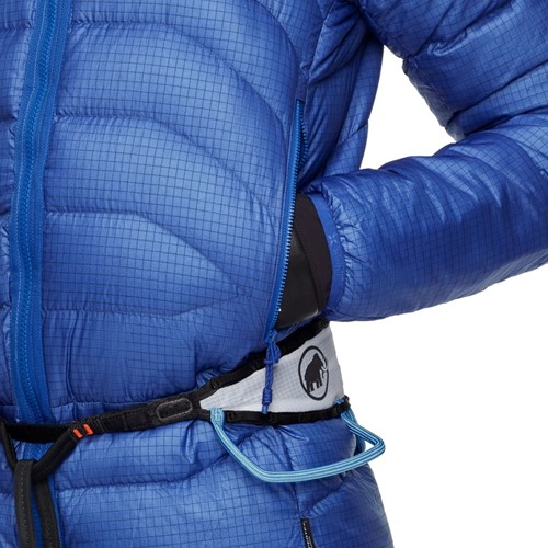 Mammut Eiger Nordwand Light Down IN Hooded Jacket M - Eiger Blue