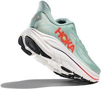 Hoka M Clifton 10 - Sage/Neon Flame