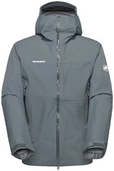 Mammut Alto Guide HS Hooded Jacket - Strata - Hardshelljas Heren