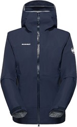 Mammut Alto Guide HS Hooded Jacket - Marine - Hardshelljes Dames