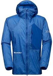 Mammut Eiger Nordwand Advanced WB Hooded Jacket - Eiger Blue - Windstopper Heren