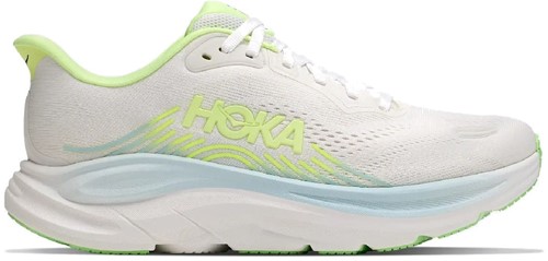 Hoka W Clifton 11 - Frost/Neon Yuzu - 36 2/3 (US 6)