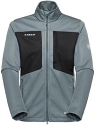 Mammut Ultimate VIII SO Jacket - Strata/Black - Softshelljas Heren