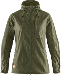 Fjällräven High Coast Wind Jacket - Green - Women's Windbreaker