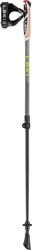 Leki Spin Shark SL - Silver Gray/Dark Anthracite/Lime - Nordic Walkingstokken - 100-130 cm