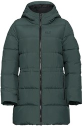 Jack Wolfskin Frozen Palace Long Jacket - Sago Palm - Women's Winter Parka