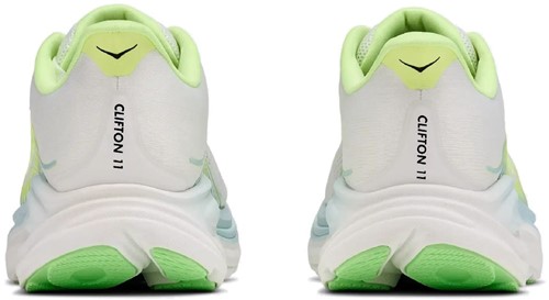Hoka W Clifton 11 - Frost/Neon Yuzu