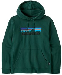 Patagonia P-6 Logo Uprisal Hoody - Cascade Green - Unisex Hoodie