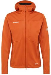 Mammut Ultimate VIII SO Hooded Jacket - Autumn Larice - Softshelljas Heren