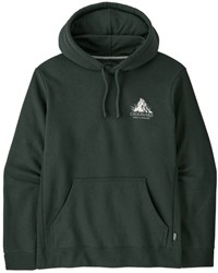 Patagonia Chouinard Crest Uprisal Hoody - Old Growth Green - Unisex Hoodie