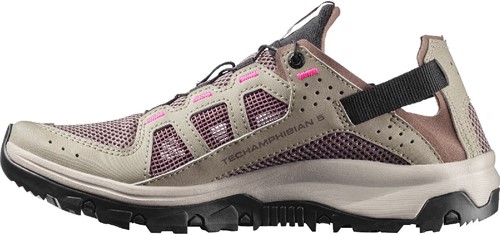 Salomon Techamphibian 5 W - Silver Sage/Iron/Knockout Pink