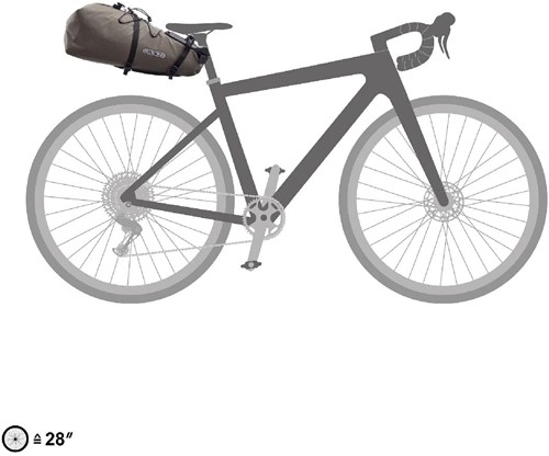 Ortlieb Seat-Pack QR 13 - Dark Sand