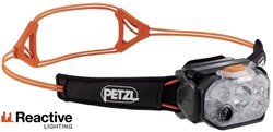 Petzl Headlamp Swift RL - Black/Orange