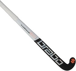 Brabo IT Traditional Carbon 80 LB - Zwart/Oranje - Senior Hockeystick