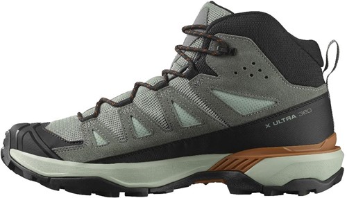 Salomon X Ultra 360 Leather Mid GTX - Wrought Iron/Sedona Sage/Sierra