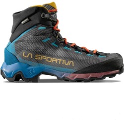 La Sportiva Aequilibrium Hike GTX - Carbon/Tropic Blue - Men's Hiking Boots