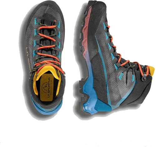La Sportiva Aequilibrium Hike GTX - Carbon/Tropic Blue