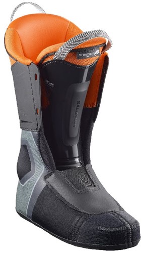 Salomon S/Pro Supra BOA 110 GW - Black/Beluga Metallic/Orange Tiger