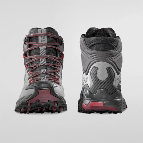 La Sportiva Ultra Raptor II Mid Leather Woman GTX - Carbon/Gravel