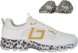 Brabo Shoe Tribute + Slides - White/Gold - Junior Hockeyschoenen