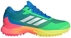 Adidas Fabela X 2 Ltd. - Lucid Ray Blue/Cloud White/Screaming Green - Unisex Hockeyschoenen