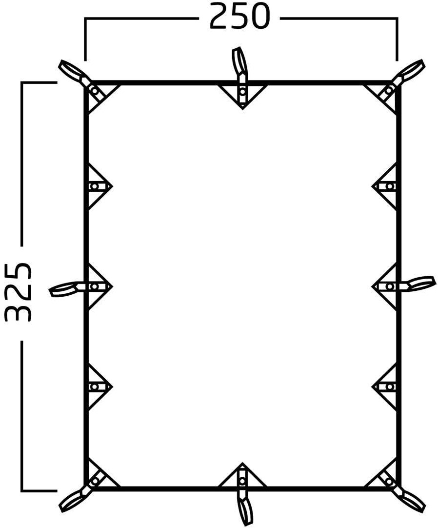 Nordisk Kari 8 - Basic Cotton Tarp | 5703384108885