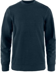 Fjällräven Keb Fleece Crew Neck - Dark Navy - Men's Sweater