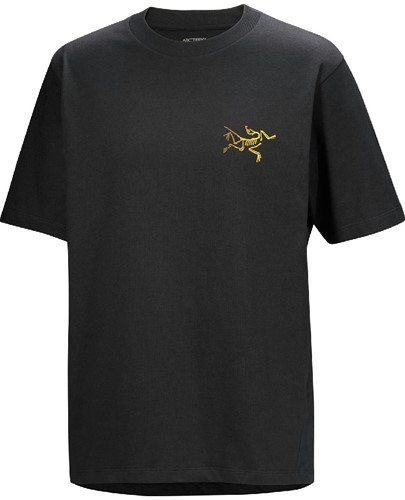 Arc'teryx Kragg Cotton Logo SS M - 24K Black - M