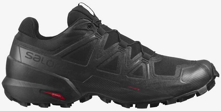 Salomon Speedcross 5 Wide - Black/Black/Phantom - 48 (UK 12.5) uw  specialist in outdoor, wintersport, hockey en meer.